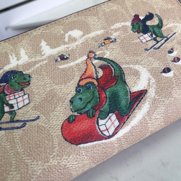 コーチ財布細部ディテール